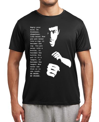 Camiseta deportiva Bruce Lee - Be Water My Friend laTostadora - latostadora.com - Modalova