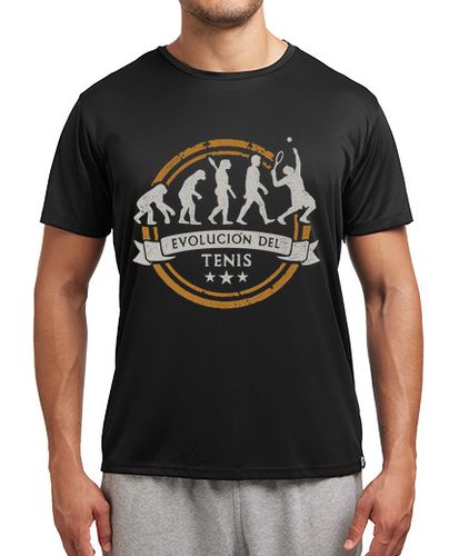 Camiseta deportiva Evolución Del Tenis Regalo Tenista Deporte Pádel laTostadora - latostadora.com - Modalova