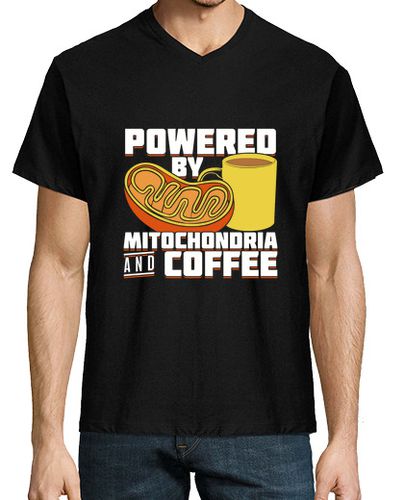 Camiseta alimentado por mitocondrias y café - latostadora.com - Modalova
