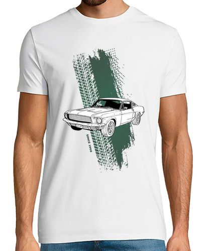 Camiseta Coche Ford Mustang Bullit - latostadora.com - Modalova