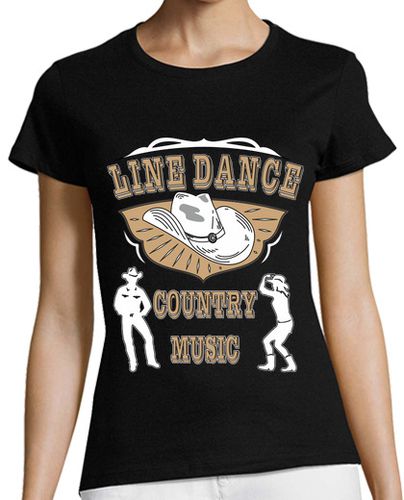 Camiseta mujer música country de baile en línea laTostadora - latostadora.com - Modalova