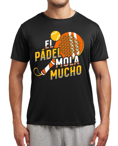 Camiseta deportiva El pádel mola mucho laTostadora - latostadora.com - Modalova