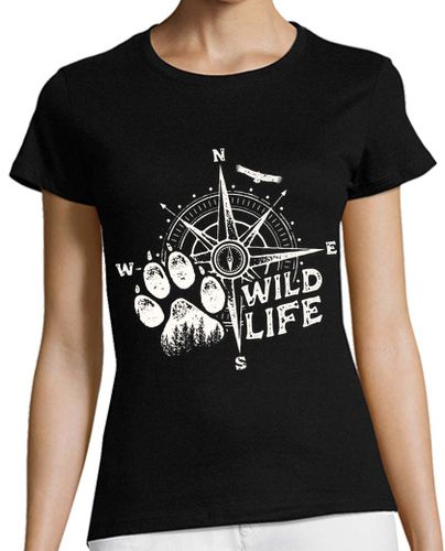 Camiseta mujer Wild Life - latostadora.com - Modalova