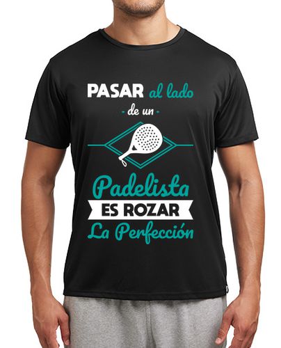 Camiseta deportiva Padelista - rozar la perfección - latostadora.com - Modalova