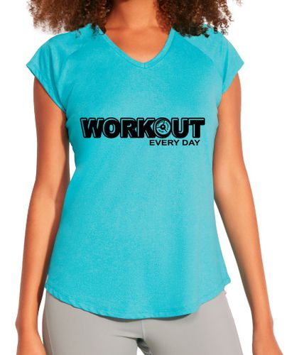Camiseta deportiva mujer entrenamiento todos los días - latostadora.com - Modalova