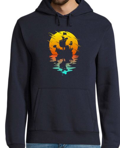 Sudadera Con Capucha Para Hombre moda feliz al atardecer laTostadora - latostadora.com - Modalova