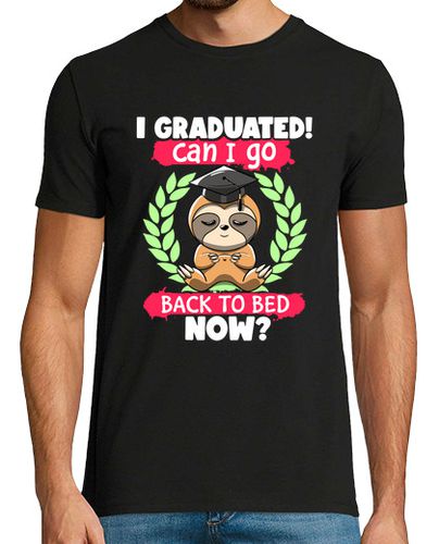 Camiseta gracioso me gradué ¿puedo volver a la c - latostadora.com - Modalova