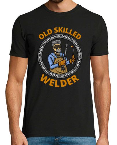 Camiseta Welding Metal Old Skilled Welder - latostadora.com - Modalova