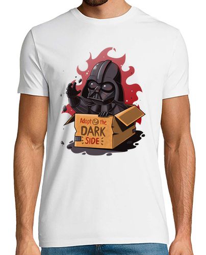 Camiseta Adopta el Lado Oscuro - latostadora.com - Modalova