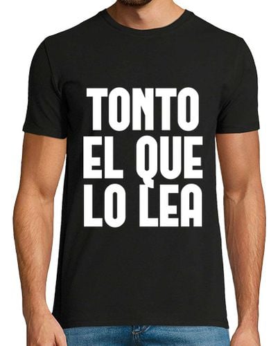 Camiseta Tonto el que lo lea laTostadora - latostadora.com - Modalova