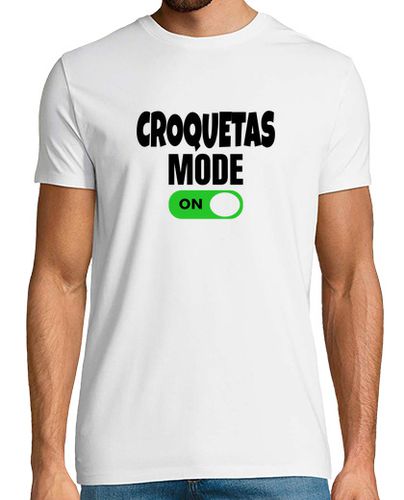 Camiseta Croquetas Mode On - latostadora.com - Modalova