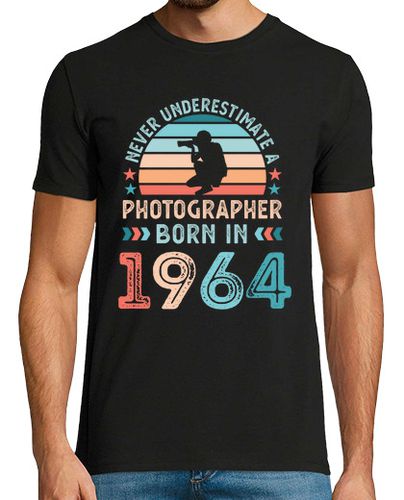 Camiseta fotógrafo nacido en 1964 60 cumpleaños laTostadora - latostadora.com - Modalova