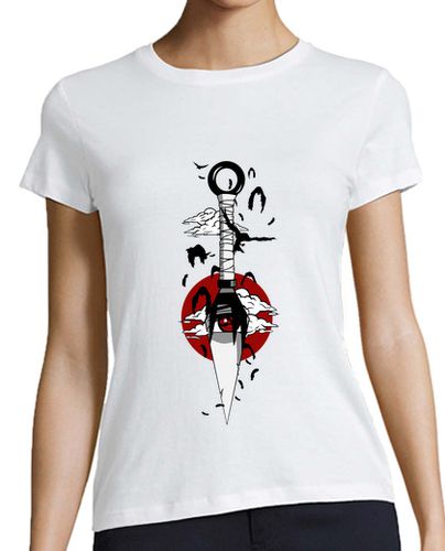 Camiseta mujer ninja cuervo - latostadora.com - Modalova
