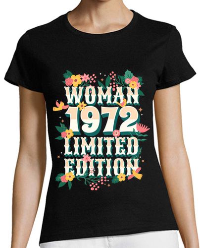 Camiseta mujer Aniversario 1972 Mujer 50 Años Cumpleaños laTostadora - latostadora.com - Modalova