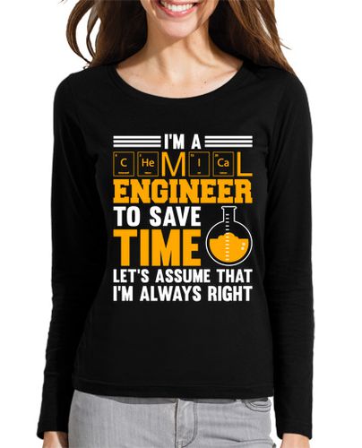 Camiseta mujer soy ingeniero quimico tengo razon - latostadora.com - Modalova