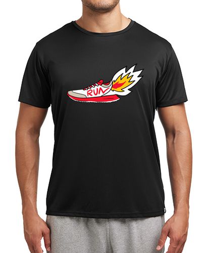 Camiseta Camiseta Run fuego - latostadora.com - Modalova