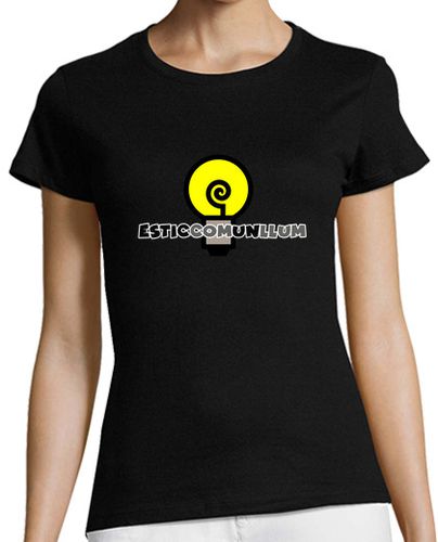 Camiseta mujer ESTIC COM UN LLUM - latostadora.com - Modalova