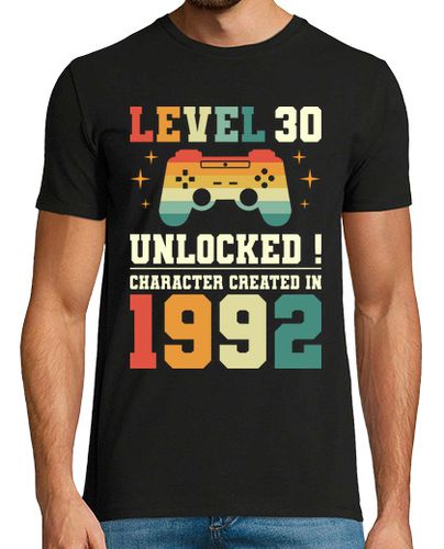 Camiseta Nivel 30 Cumpleaños De Gamer De 30 años - latostadora.com - Modalova