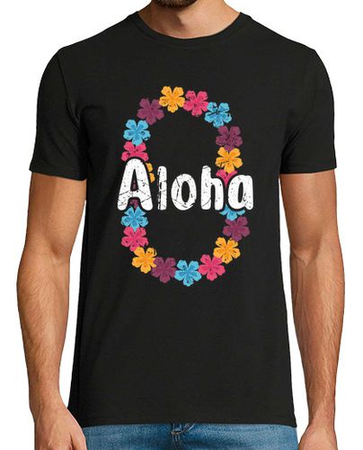 Camiseta aloha hawaii surf retro atardecer - latostadora.com - Modalova