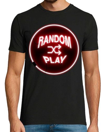 Camiseta Hombre Manga Corta Random Play fondo negro laTostadora - latostadora.com - Modalova