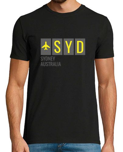 Camiseta SYD Sydney Australia Airport Code - latostadora.com - Modalova