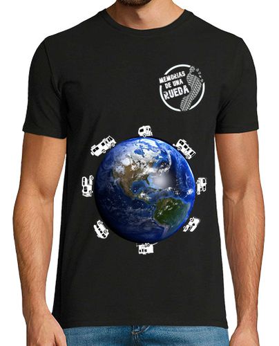 Camiseta Mundo vehiculos vivienda negro - latostadora.com - Modalova
