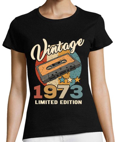 Camiseta mujer Vintage 1973 limited edition - latostadora.com - Modalova