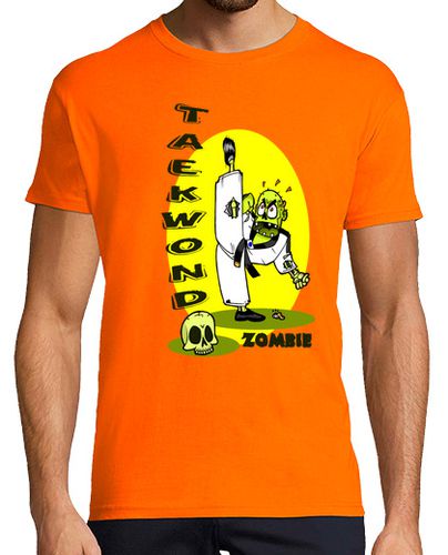 Camiseta Hombre Manga Corta taekwondo zombie... laTostadora - latostadora.com - Modalova