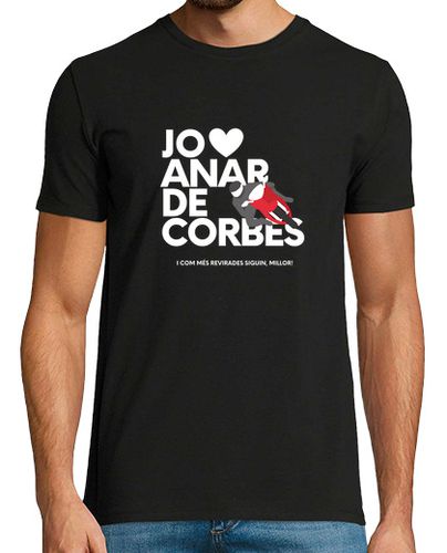 Camiseta Jo estimo anar de corbes logo blanc gran laTostadora - latostadora.com - Modalova