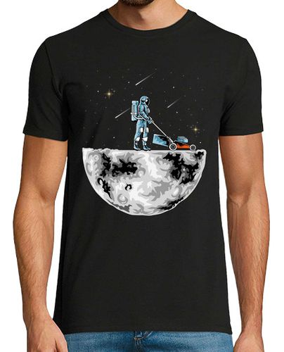 Camiseta Astronauta Jardinero Cortacesped Luna NASA Humor Ciencia Espacio - latostadora.com - Modalova