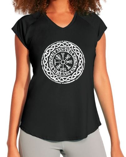 Camiseta Mujer Deportiva runa vikinga hijo de odin mitología ger laTostadora - latostadora.com - Modalova