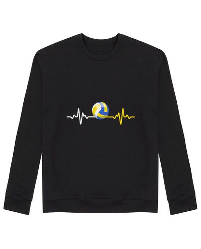 Sudadera Sin Capucha Unisex voleibol de latidos del corazón laTostadora - latostadora.com - Modalova