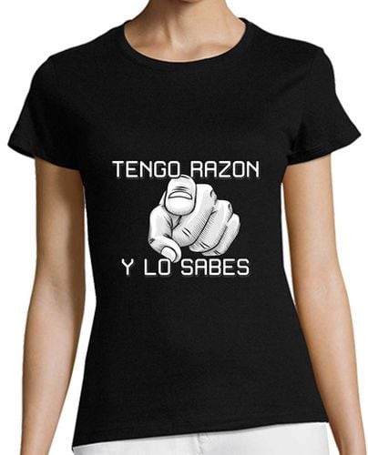 Camiseta Mujer Manga Corta tengo razon y lo sabes w laTostadora - latostadora.com - Modalova