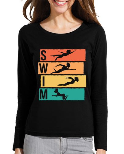 Camiseta mujer nadar - latostadora.com - Modalova