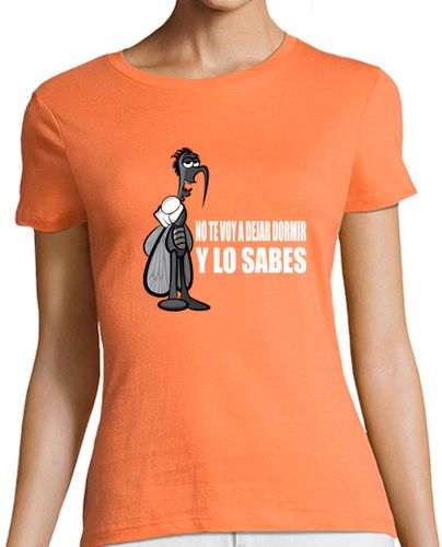 Camiseta mujer NO TE VOY A DEJAR DORMIR - latostadora.com - Modalova