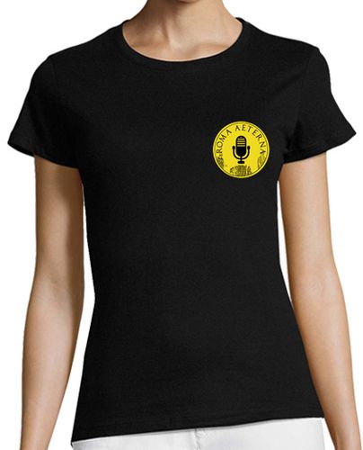 Camiseta mujer Camiseta mujer logo pequeño Roma Aeterna - latostadora.com - Modalova