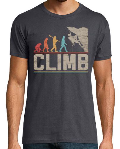 Camiseta escalar evolución escalada escalador laTostadora - latostadora.com - Modalova