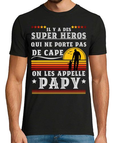 Camiseta superhéroe sin capa llamar abuelo - latostadora.com - Modalova