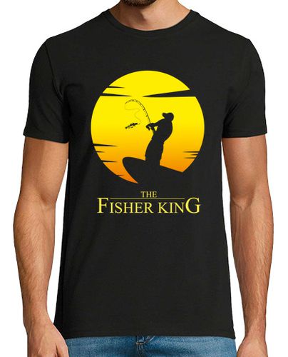 Camiseta el rey pescador - parodia del humor del - latostadora.com - Modalova