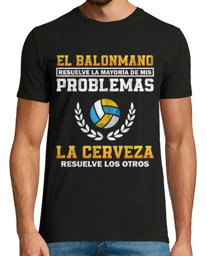 Camiseta El Balonmano Resuelve Mis Problemas - latostadora.com - Modalova