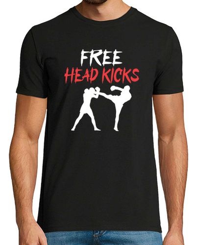 Camiseta patadas libres en la cabeza divertido muay thai kickboxing - latostadora.com - Modalova