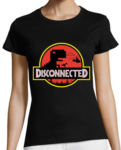 Camiseta mujer desconectado - latostadora.com - Modalova