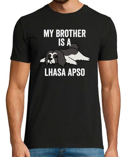 Camiseta Perro Lhasa Apso Brother laTostadora - latostadora.com - Modalova