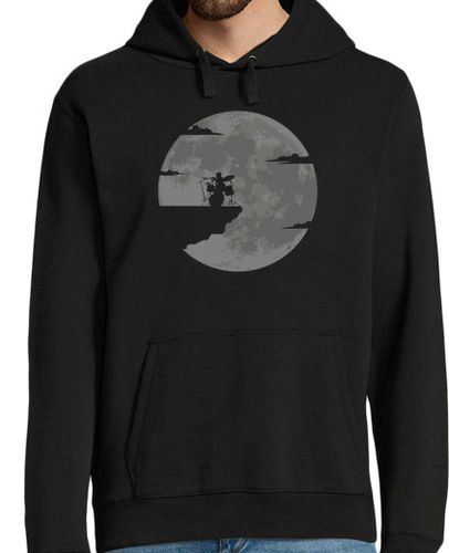 Sudadera Con Capucha Para Hombre tambores luna baquetas baterista rock laTostadora - latostadora.com - Modalova