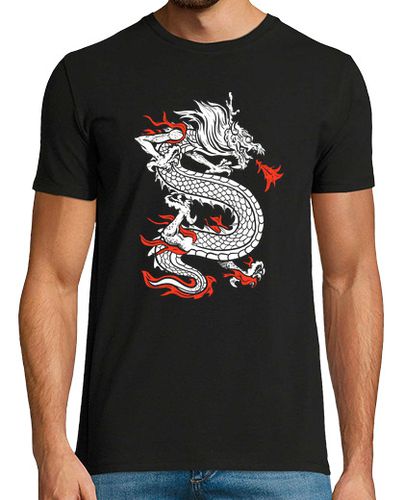 Camiseta Mythical Ancient Asian Chinese Dragon - latostadora.com - Modalova
