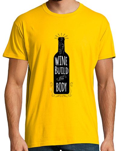 Camiseta Wine Build This Body - Chico laTostadora - latostadora.com - Modalova