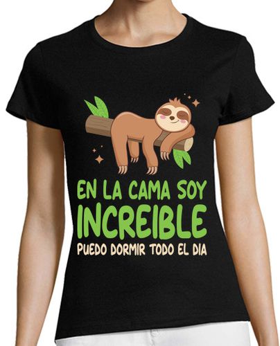 Camiseta mujer en la cama soy increible dormir laTostadora - latostadora.com - Modalova