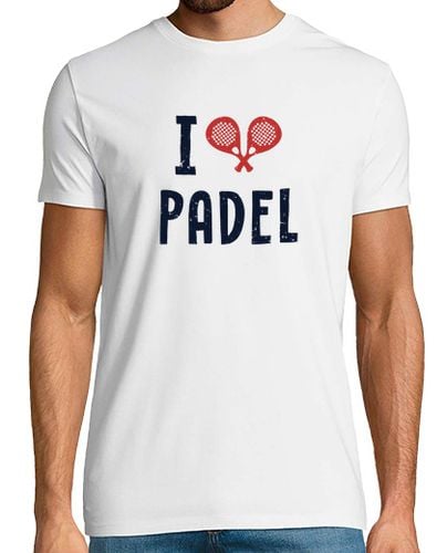 Camiseta i love padel paddleball padel tenis plataforma tenis padel laTostadora - latostadora.com - Modalova