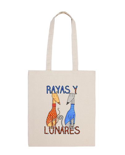 Bolsa Rayas y Lunares Tote bag - latostadora.com - Modalova