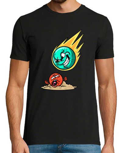 Camiseta Hombre Manga Corta juego de boccia jugador de boccia bola de boccia voladora boccia laTostadora - latostadora.com - Modalova